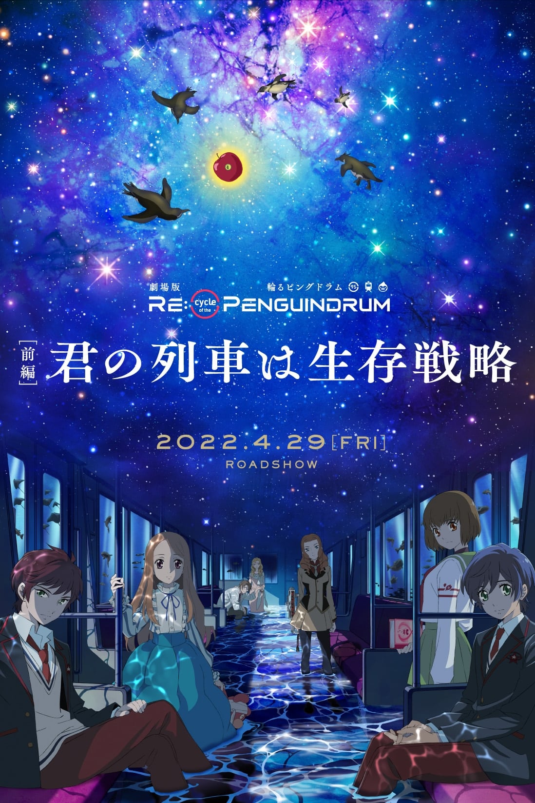 RE:cycle of the PENGUINDRUM [前篇] 你的列车是生存战略海报图片